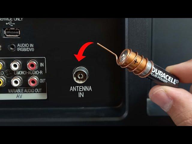 Battery Unlocks Worldwide TV Channels || Antenna Booster