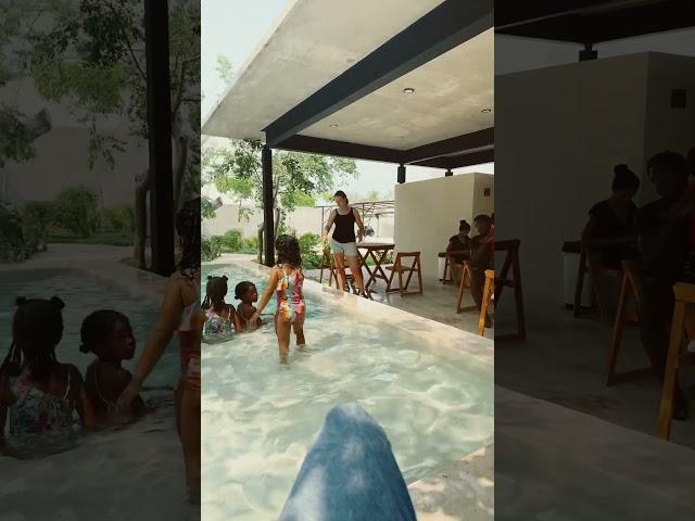 Pool time #merida #mexico #travelfamily #familytime #goodparenting #shorts #familyvlog #travel