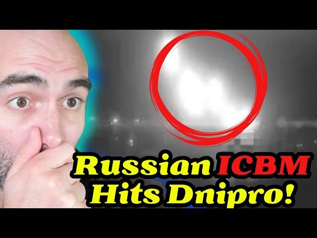 BREAKING: Russian ICBM Hits Dnipro!