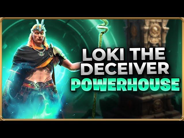 LOKI CAN DO ALL THIS! Progression Powerhouse... Raid: Shadow Legends [Test Server]