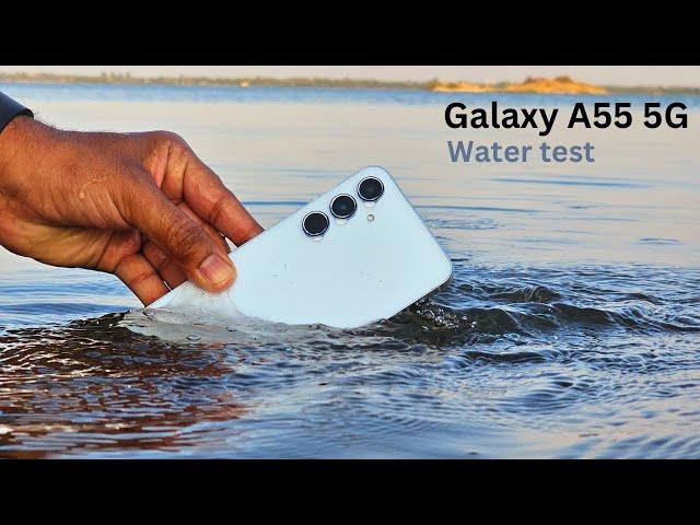 Samsung Galaxy A55 Water Test | IP67 Water and Dust Resistant