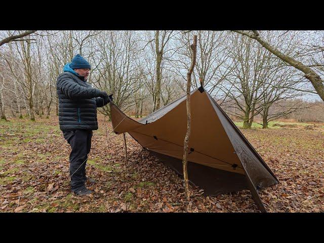 3x3 Tarp Setup with Floor & Fast Deploy Storm Mode