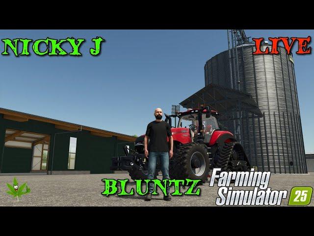 Farming Simulator 25 LIVE GAMEPLAY US FLAT LANDS 2