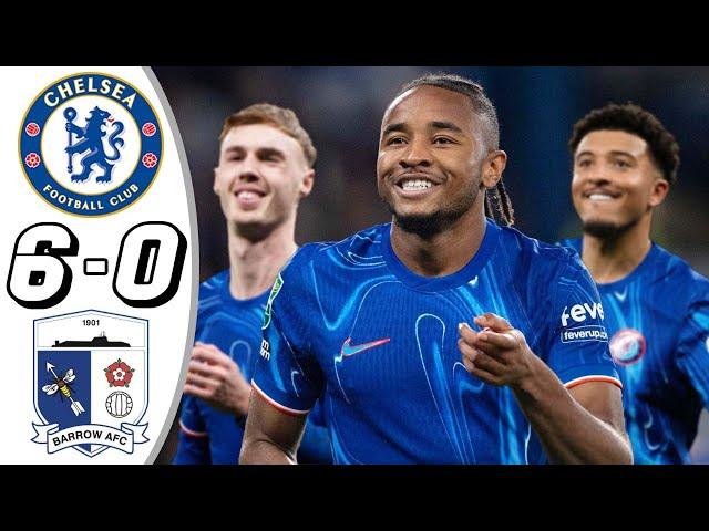 Chelsea vs Barrow 6-0 - All Goals & Highlights - 2024