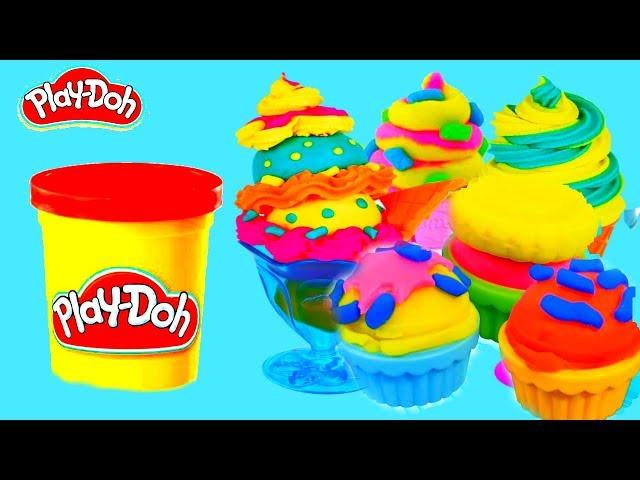 Learn colors with Play-Doh. Fun videos for kids.