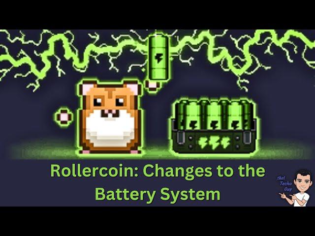 Rollercoin | New Changes to the Battery System