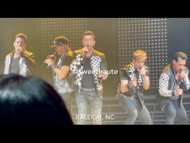 NKOTB Mixtape Tour SUMMERTIME Raleigh NC 7/22 2022 Front Row | SWEETHAUTE