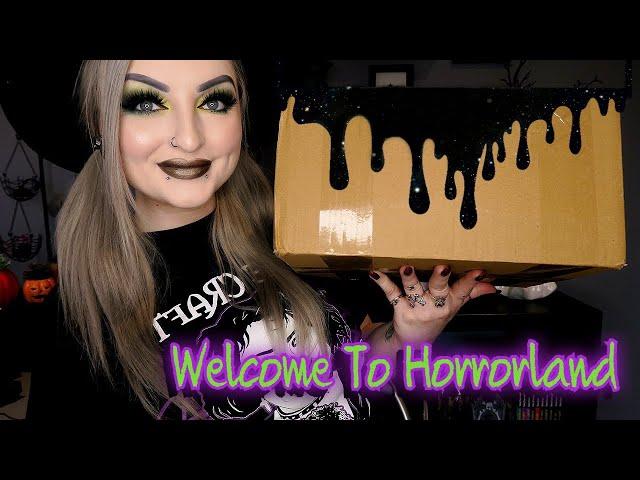 Welcome To Horrorland Unboxing & Haul - Horror Clothing - LunaLily