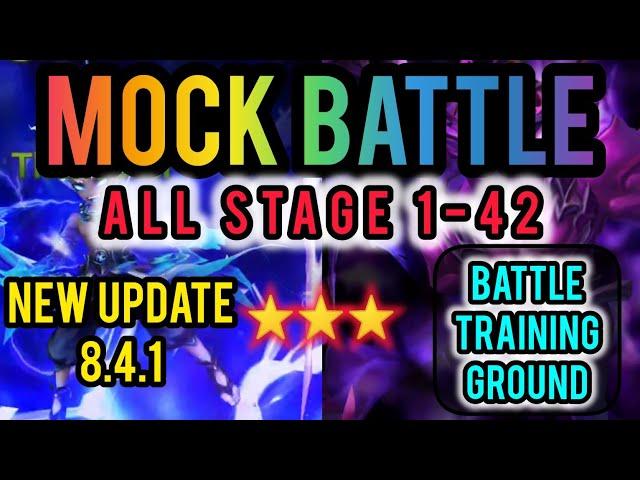 Mock Battle Summoners War All Stage 1-42 Updated 8.4.1 Battle Training Ground