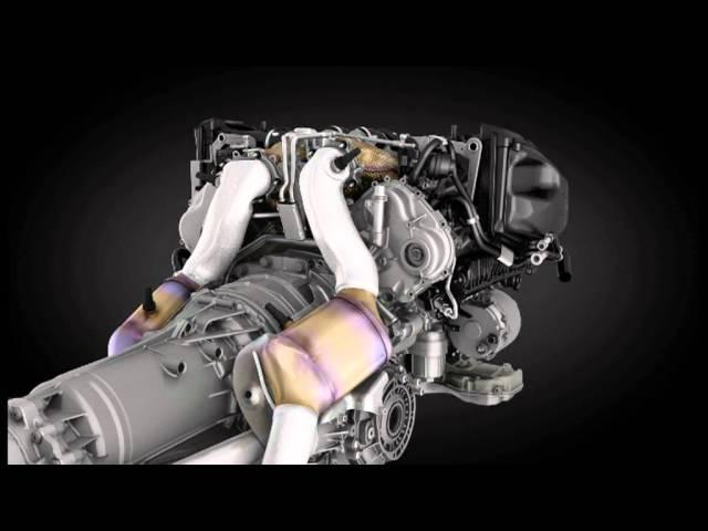 Bentley Continental V8 Engine Animation