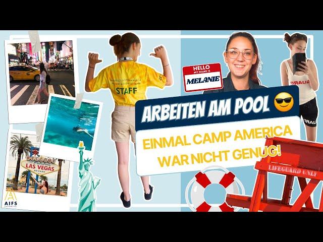 Einmal Camp America war NICHT GENUG! ️ | Arbeiten am POOL  und am Wochenende nach NEW YORK 