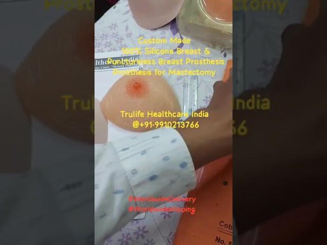 Custom Made Silicone Breast is best than China /Tiwan Gel Based Breast Prosthesis for Mastectomy