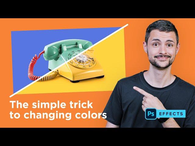 Easy Image Recoloring in Adobe Photoshop