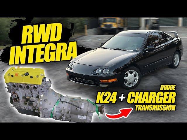 BUILDING A REAR WHEEL DRIVE INTEGRA - PART ONE K24 + 8HP