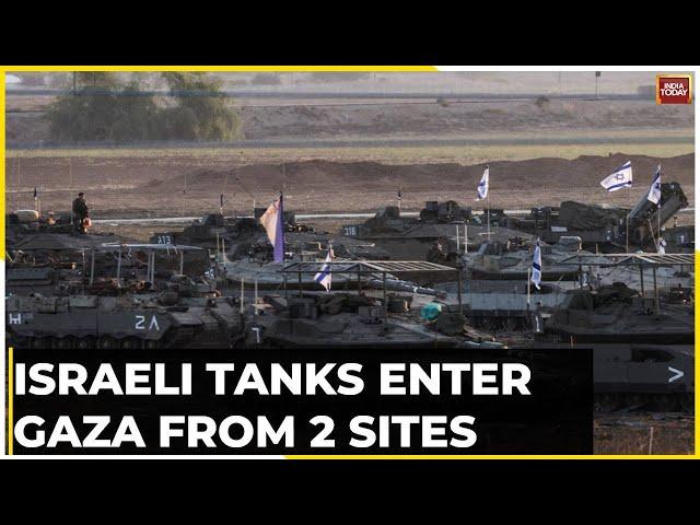 IDF Steps Up Ground Operations, Tanks Enter Gaza | Israel-Hamas War Updates