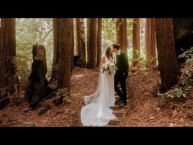 Redwood Forest Wedding at Waterfall Lodge - Santa Cruz Mountains - Riley + Andrew - Big Day Prod.