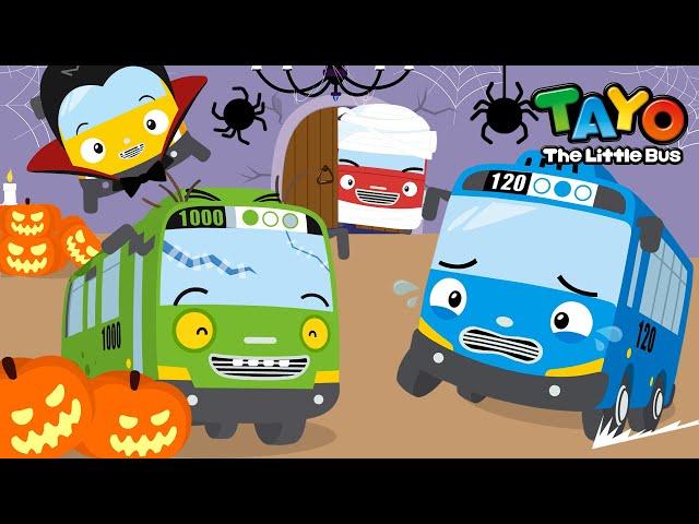 Haunted House and Scary Halloween Bus l Halloween Songs l Boo! Trick or Treat l Tayo the Little Bus