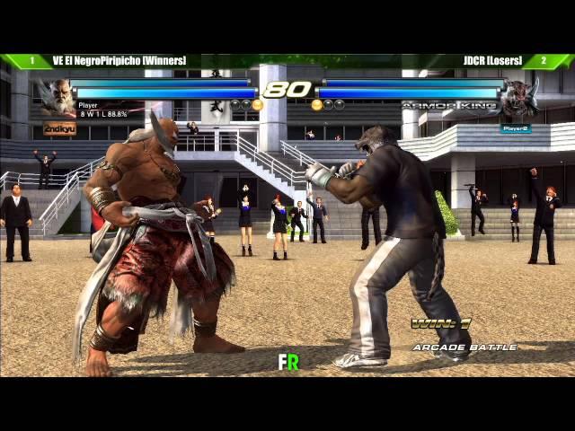 Tekken Tag Tournament 2 Grand Final El NegroPiripicho vs JDCR - Final Round 17 Tournament