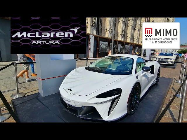 Milan:  McLaren Artura | MIMO 2022 | Milano