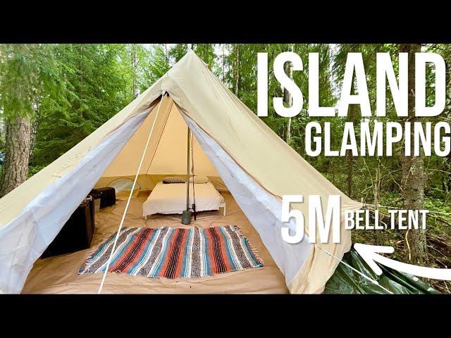 Our First "Home" On Our Island | Off Grid Island Ep. 2