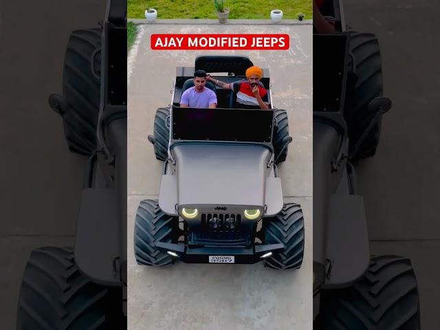 WELCOME TO AJAY MODIFIED JEEPS ️9518434922BEST JEEP MAKER