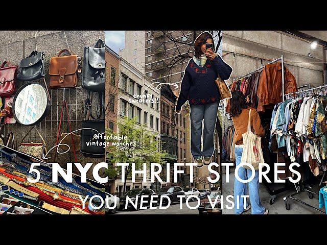 what's the hype with NYC thrifting? // best locations, realistic prices, + more! pt. 2