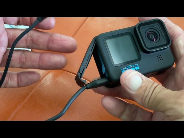 How to charge your GoPro Hero 10 Black