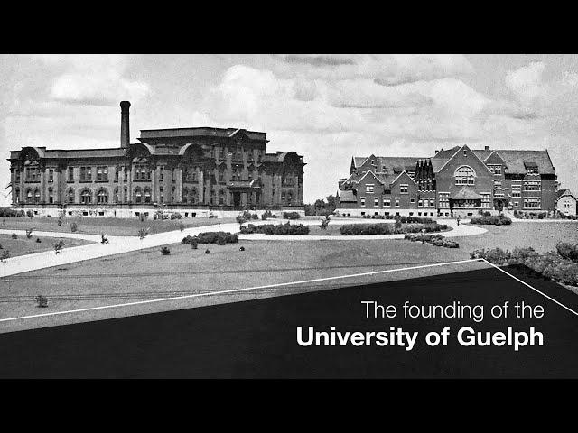 The History of the University of Guelph's Founding