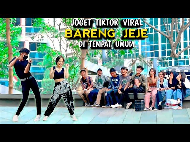 JOGET TIKTOK BARENG JEJE DI TEMPAT UMUM.. NGAKAK PARAH