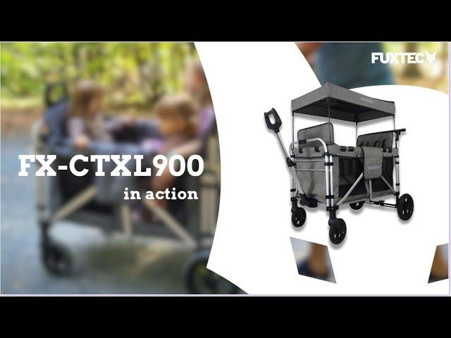 FUXTEC CTXL900 Folding wagon, Bollerwagen for XXL family