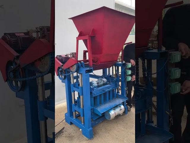 electric paving interlock masonry brick hollow cement block machines