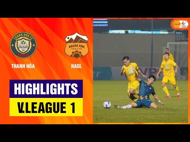 Highlights: Thanh Hóa - HAGL | Rượt đuổi ngoạn mục, đánh rơi chiến thắng tiếc nuối