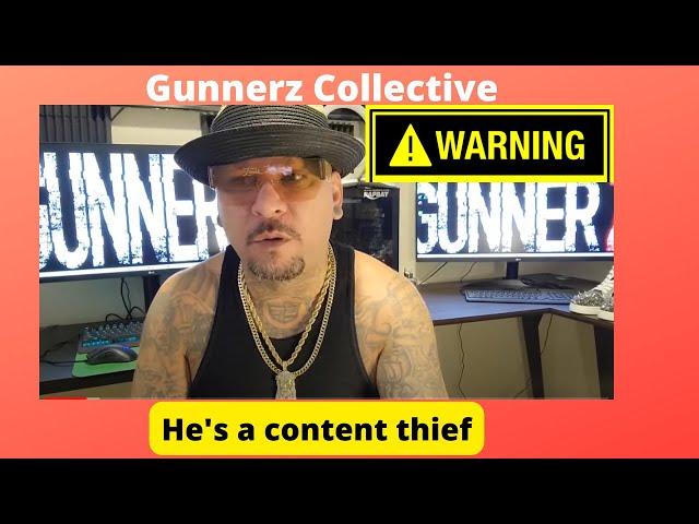 Gunnerz Collective is a content thief. IMO #gunnerzcollective #djvlad #nojumper #adam22 #new