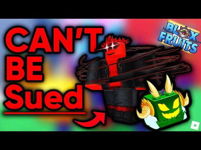 Will Bloxfruits really get SUED? (THEY CANT..)