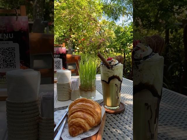 Bali cafe. Matcha and chill #bali #travel #prettylittlebaby
