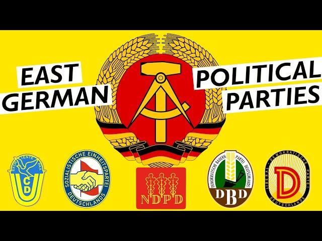 East Germany's surprising political parties!