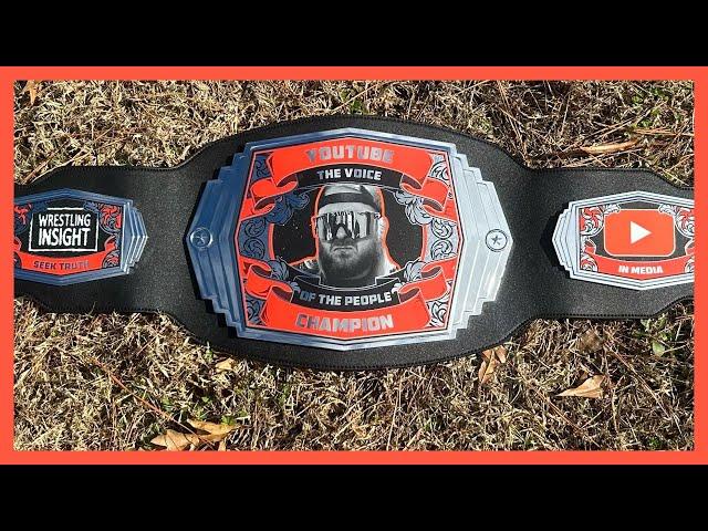 TrophySmack Custom Wrestling Title Belt Review