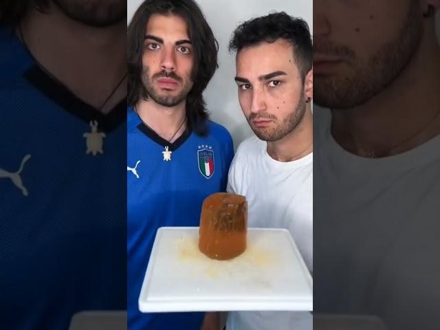 ITALY VS BRAZIL Food face-off  #shorts