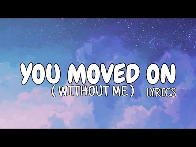 You Moved On (Without Me) – Emotional Love Song 2025 | Official Lyrics Video
