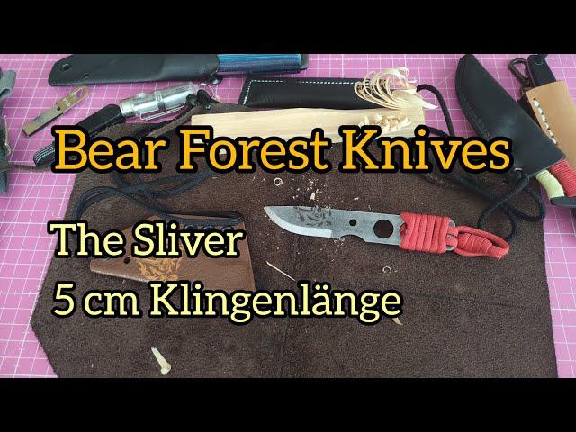 The Sliver von Bear Forest Knives - Klingenlänge 5 cm