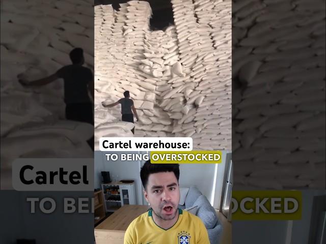 Secret cartel warehouse of kilos ️