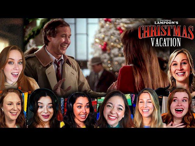 TOP "NIPLY OUT" Reactions! National Lampoon's Christmas Vacation (1989) *First Time Watching*