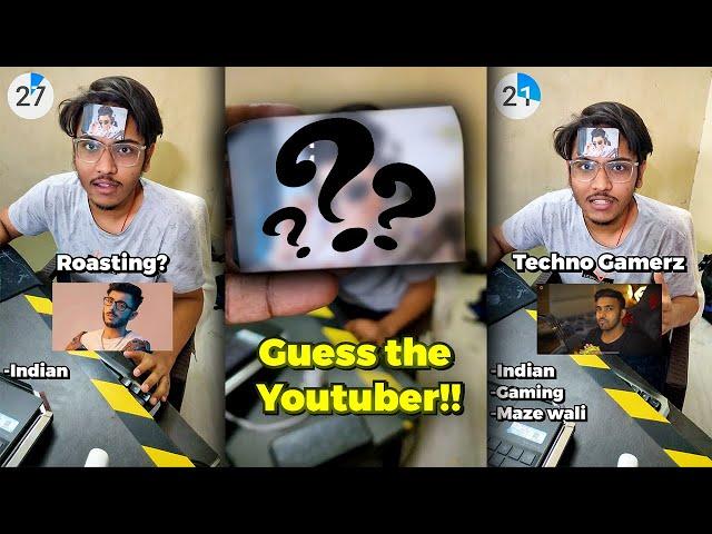 Guess the "Youtuber" Challenge!! Ft. @Mythpat   #shorts