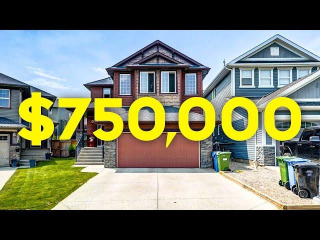 Inside a $750,000 Home with an AMAZING BACKYARD in Evanston, Calgary!