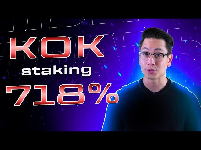 This is the most profitable KOK play coin STAKING ever  stake KOK crypto