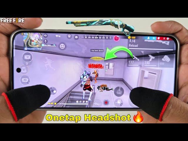 Onetap Headshot 1 vs 4 gameplay free fire in Infinix gt 30 pro