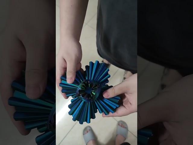 3D Printed Gear Ball Spin Ball #goodthing #3dprinting #diy #funny #craft #handmade #kitchenhacks