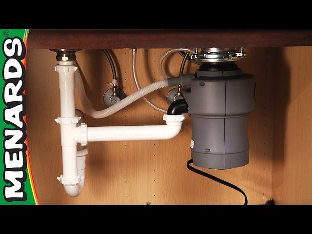 How To Install a Garbage Disposer | Menards