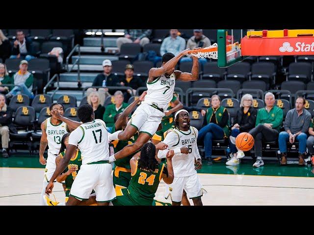 Baylor Basketball (M): VJ Edgecombe Highlights vs. Norfolk State | December 11, 2024