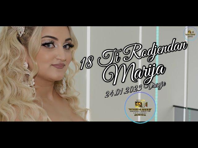 18 TI RODJENDAN MARIJA 24.01.2023 PART1 VRANJE (STUDIO BEKO) 4K LESKOVAC